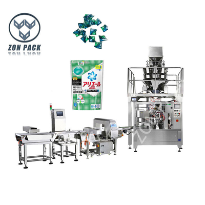 15 Pcs 30 Pcs Premade Bag Packing Machine For Laundry Capsules
