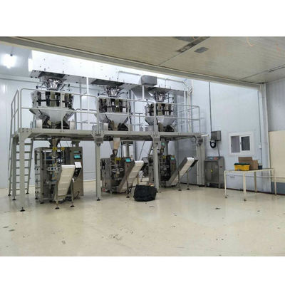520mm Film 10 Heads 5g Puffed Food Packing Machine