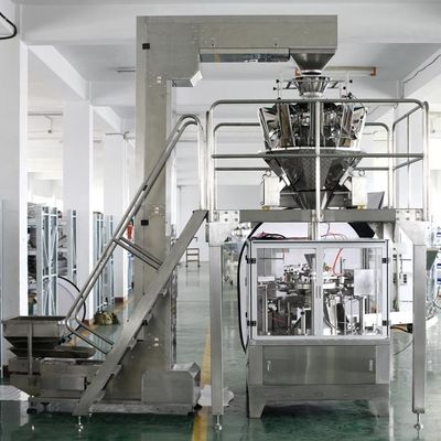Stainless Steel Frozen Food Multihead Weigher Packing Machine
