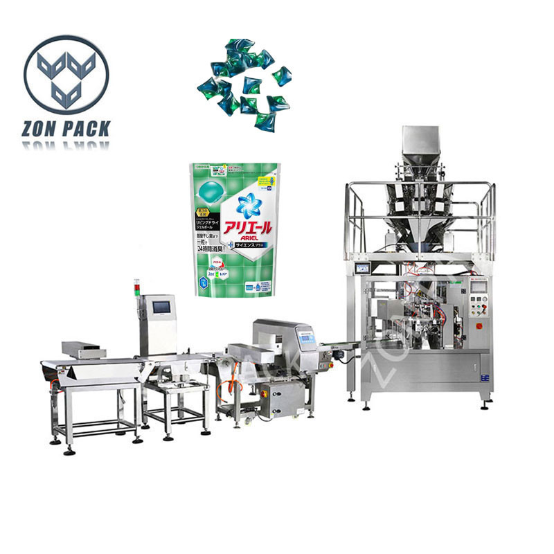 15 Pcs 30 Pcs Premade Bag Packing Machine For Laundry Capsules