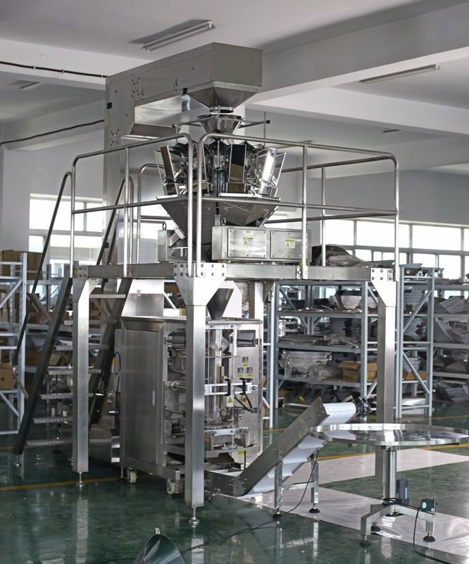 520mm Film 10 Heads 5g Puffed Food Packing Machine