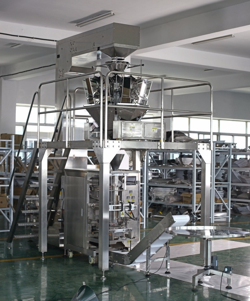 520mm Film 10 Heads 5g Puffed Food Packing Machine